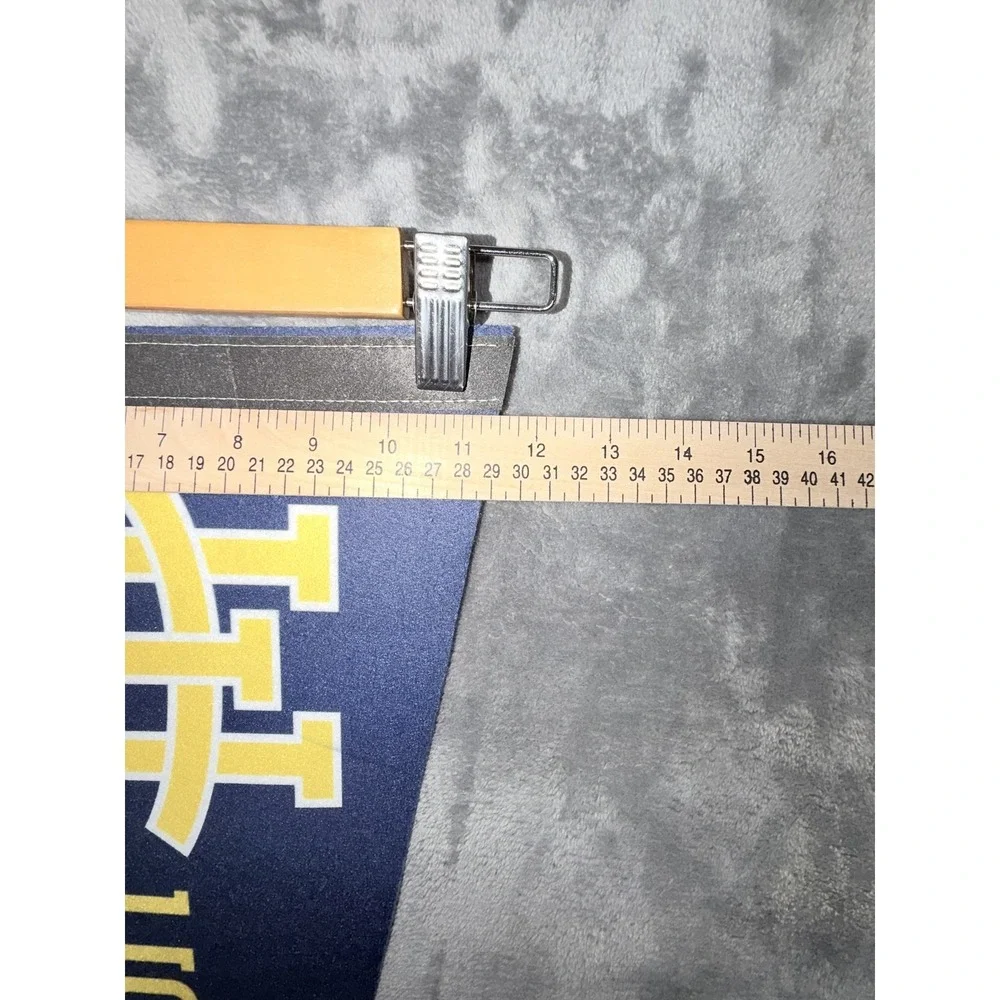 UC Irvine Pennant College University Mascot Blue Yellow Felt Wall Decor